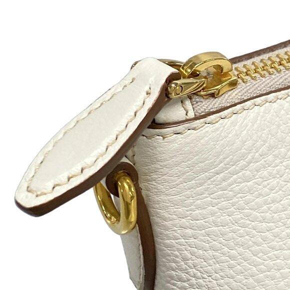 PRADA White Leather Handbag 849-081725 - Picture 5 of 14